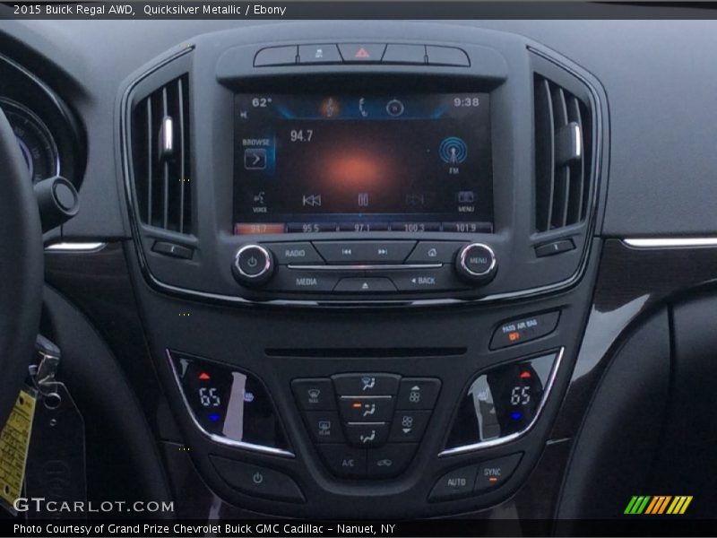 Controls of 2015 Regal AWD