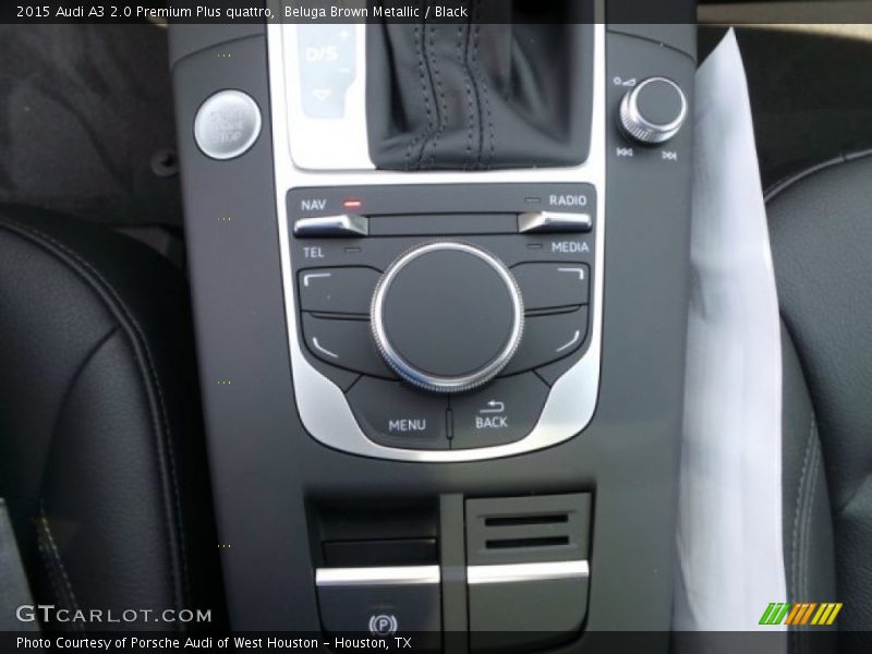 Beluga Brown Metallic / Black 2015 Audi A3 2.0 Premium Plus quattro