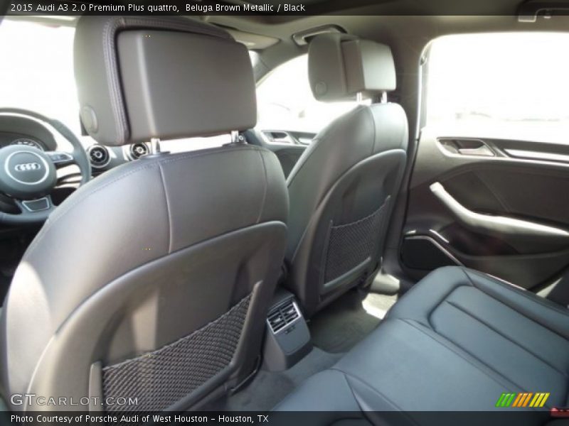 Beluga Brown Metallic / Black 2015 Audi A3 2.0 Premium Plus quattro