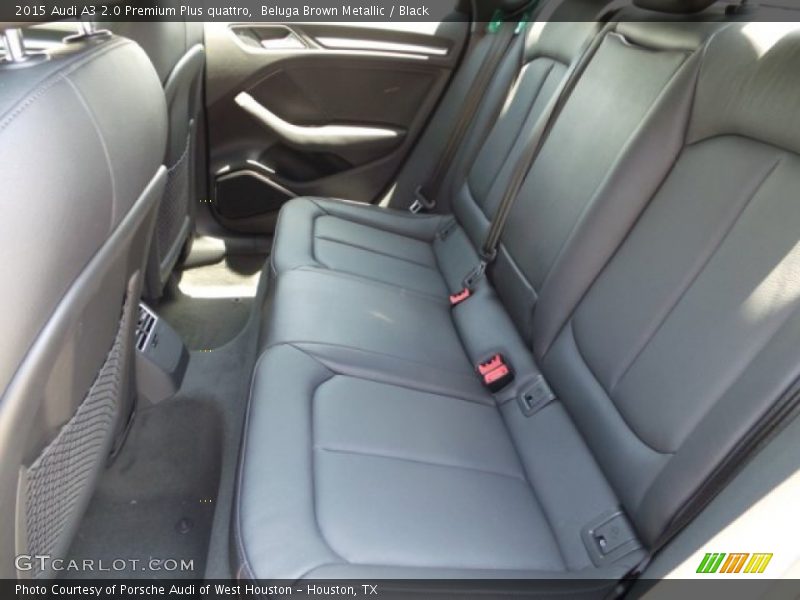 Beluga Brown Metallic / Black 2015 Audi A3 2.0 Premium Plus quattro