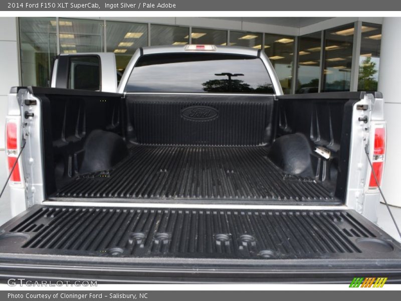 Ingot Silver / Pale Adobe 2014 Ford F150 XLT SuperCab