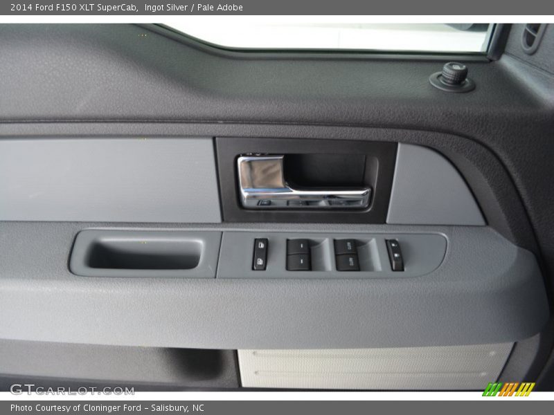 Ingot Silver / Pale Adobe 2014 Ford F150 XLT SuperCab