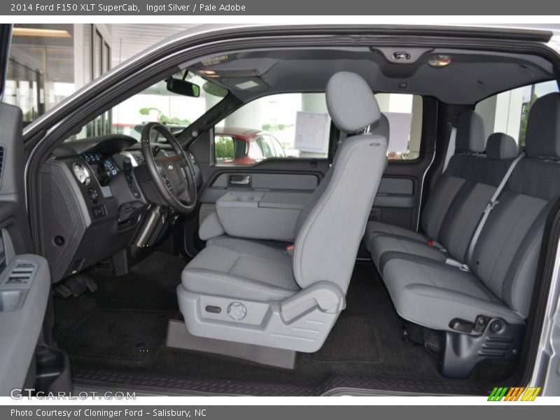 Ingot Silver / Pale Adobe 2014 Ford F150 XLT SuperCab