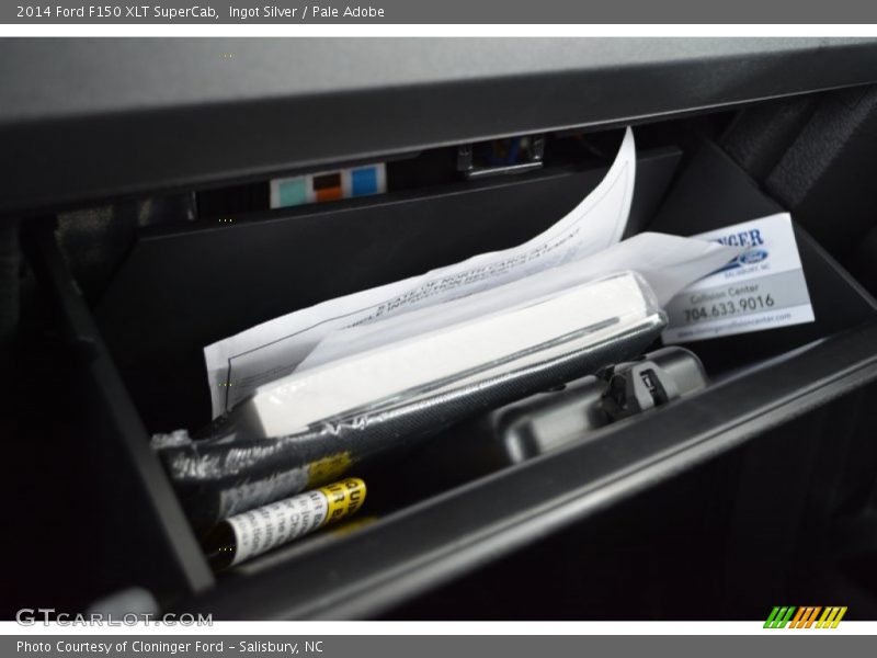 Ingot Silver / Pale Adobe 2014 Ford F150 XLT SuperCab