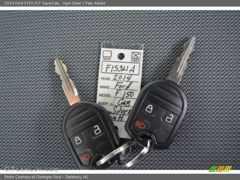 Ingot Silver / Pale Adobe 2014 Ford F150 XLT SuperCab