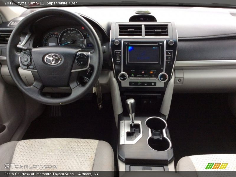 Super White / Ash 2012 Toyota Camry LE