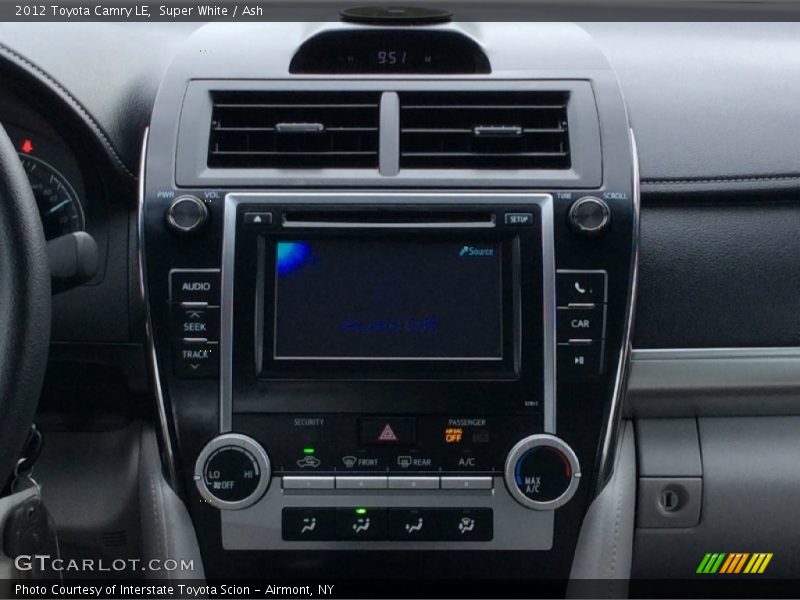 Super White / Ash 2012 Toyota Camry LE