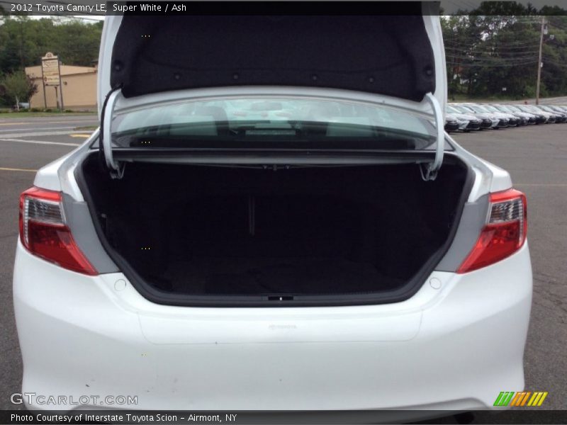 Super White / Ash 2012 Toyota Camry LE