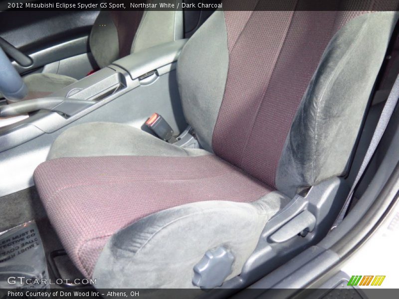 Northstar White / Dark Charcoal 2012 Mitsubishi Eclipse Spyder GS Sport