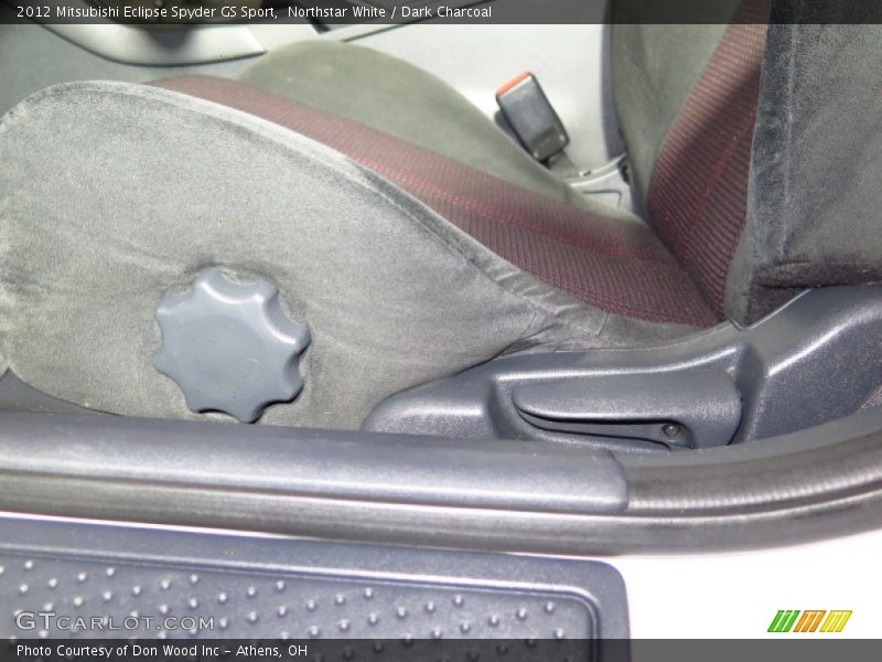 Northstar White / Dark Charcoal 2012 Mitsubishi Eclipse Spyder GS Sport