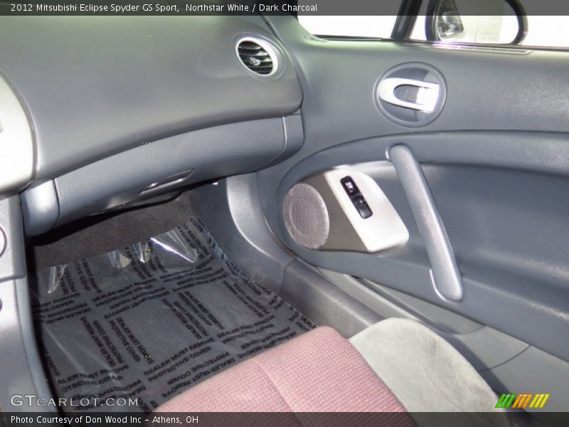 Northstar White / Dark Charcoal 2012 Mitsubishi Eclipse Spyder GS Sport