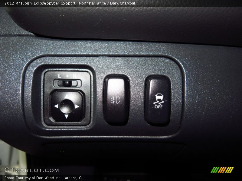 Northstar White / Dark Charcoal 2012 Mitsubishi Eclipse Spyder GS Sport