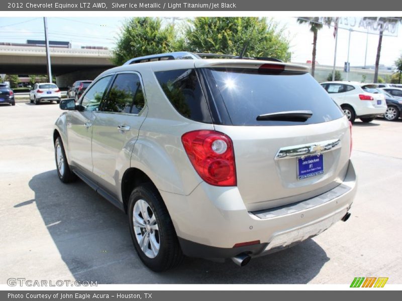 Silver Ice Metallic / Light Titanium/Jet Black 2012 Chevrolet Equinox LTZ AWD