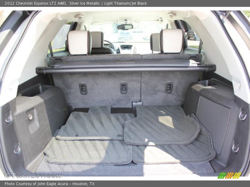 Silver Ice Metallic / Light Titanium/Jet Black 2012 Chevrolet Equinox LTZ AWD