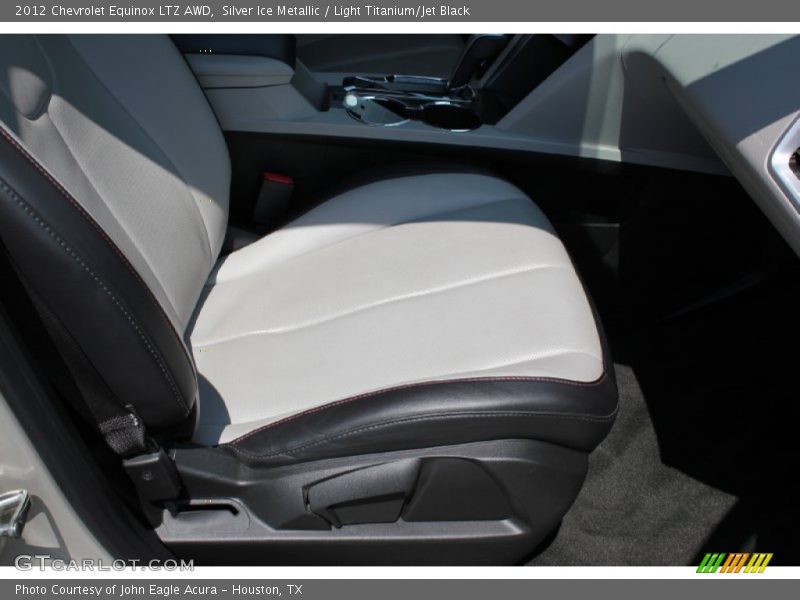 Silver Ice Metallic / Light Titanium/Jet Black 2012 Chevrolet Equinox LTZ AWD