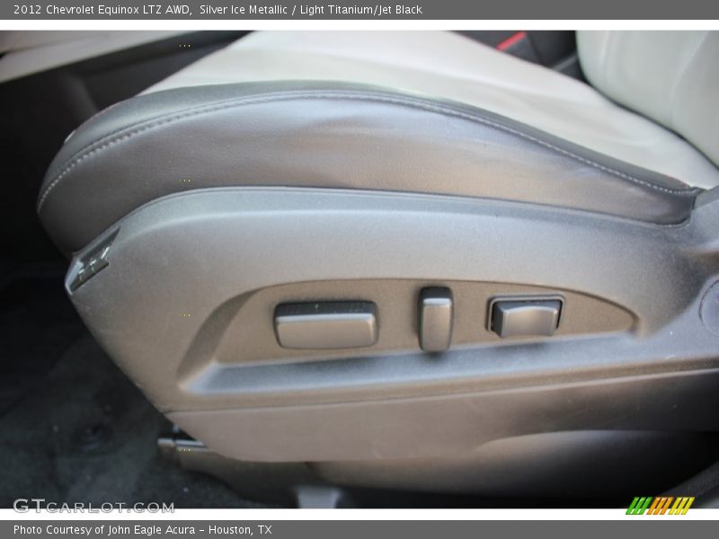 Silver Ice Metallic / Light Titanium/Jet Black 2012 Chevrolet Equinox LTZ AWD