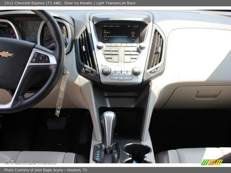 Silver Ice Metallic / Light Titanium/Jet Black 2012 Chevrolet Equinox LTZ AWD
