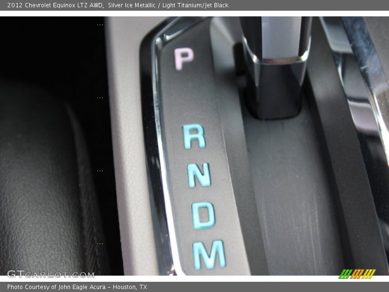 Silver Ice Metallic / Light Titanium/Jet Black 2012 Chevrolet Equinox LTZ AWD