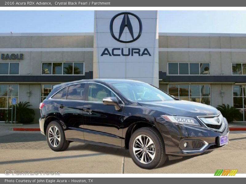 Crystal Black Pearl / Parchment 2016 Acura RDX Advance