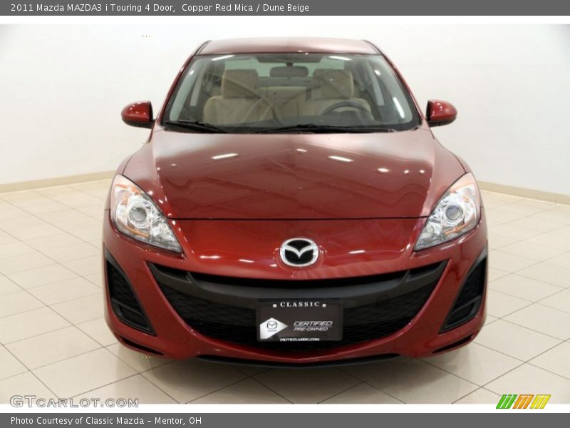 Copper Red Mica / Dune Beige 2011 Mazda MAZDA3 i Touring 4 Door