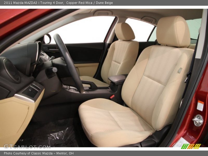  2011 MAZDA3 i Touring 4 Door Dune Beige Interior