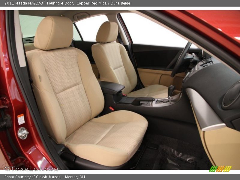 Copper Red Mica / Dune Beige 2011 Mazda MAZDA3 i Touring 4 Door