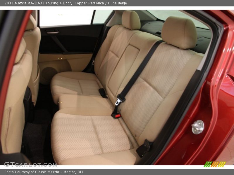 Copper Red Mica / Dune Beige 2011 Mazda MAZDA3 i Touring 4 Door
