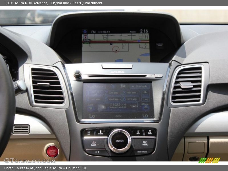 Crystal Black Pearl / Parchment 2016 Acura RDX Advance
