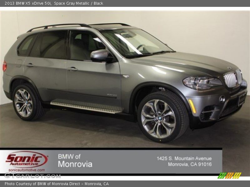 Space Gray Metallic / Black 2013 BMW X5 xDrive 50i