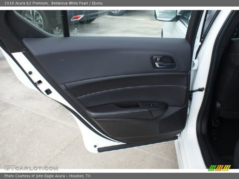 Bellanova White Pearl / Ebony 2016 Acura ILX Premium
