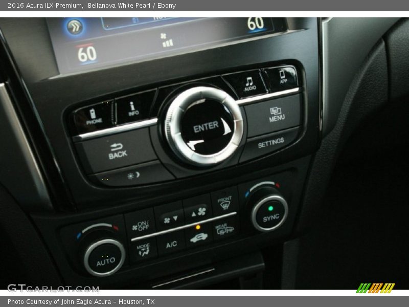 Bellanova White Pearl / Ebony 2016 Acura ILX Premium