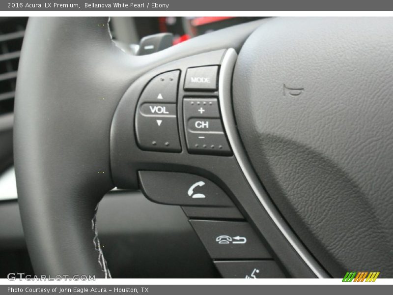 Bellanova White Pearl / Ebony 2016 Acura ILX Premium