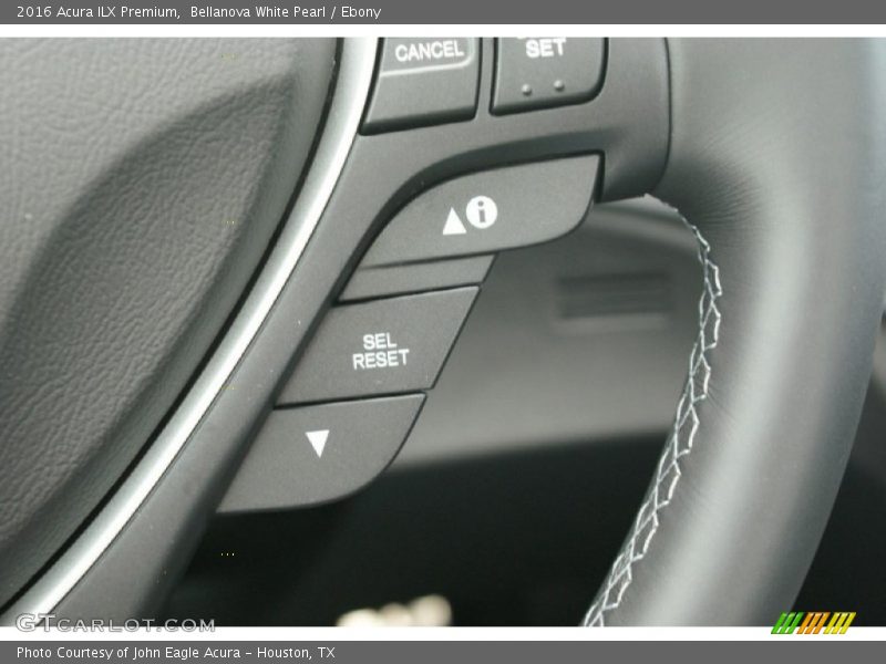 Bellanova White Pearl / Ebony 2016 Acura ILX Premium