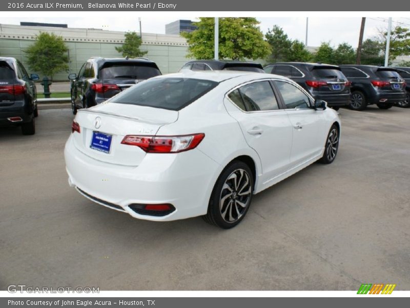 Bellanova White Pearl / Ebony 2016 Acura ILX Premium
