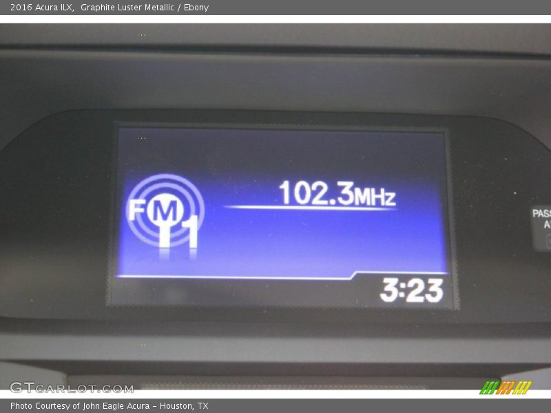 Graphite Luster Metallic / Ebony 2016 Acura ILX