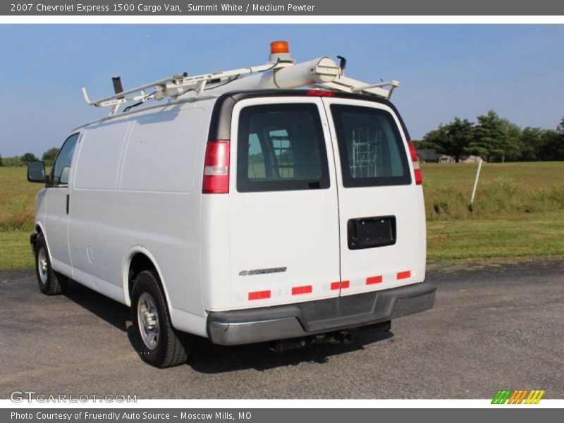 Summit White / Medium Pewter 2007 Chevrolet Express 1500 Cargo Van