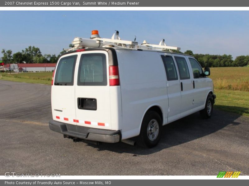 Summit White / Medium Pewter 2007 Chevrolet Express 1500 Cargo Van