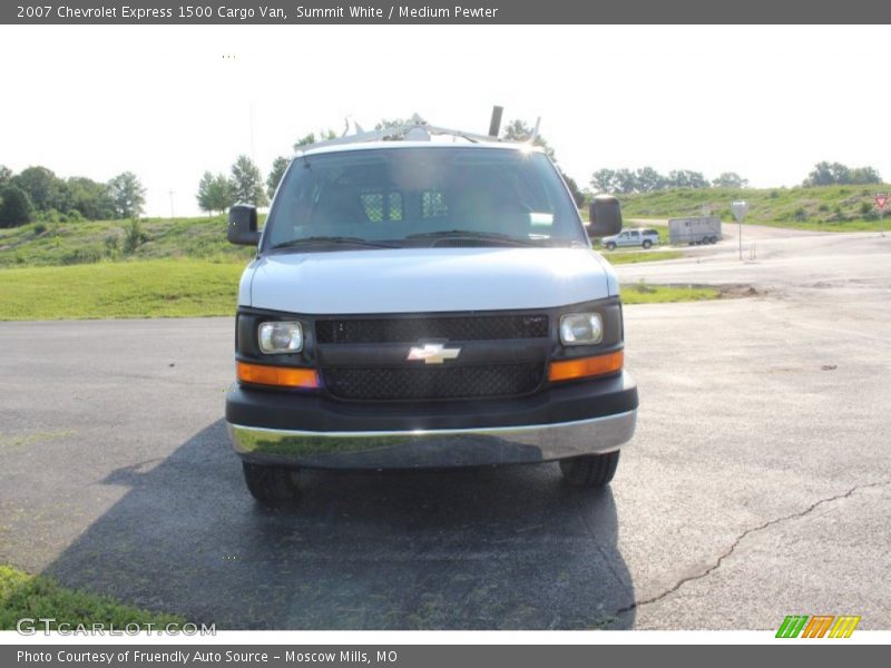 Summit White / Medium Pewter 2007 Chevrolet Express 1500 Cargo Van