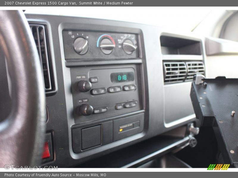 Summit White / Medium Pewter 2007 Chevrolet Express 1500 Cargo Van
