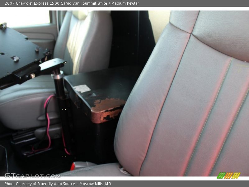 Summit White / Medium Pewter 2007 Chevrolet Express 1500 Cargo Van