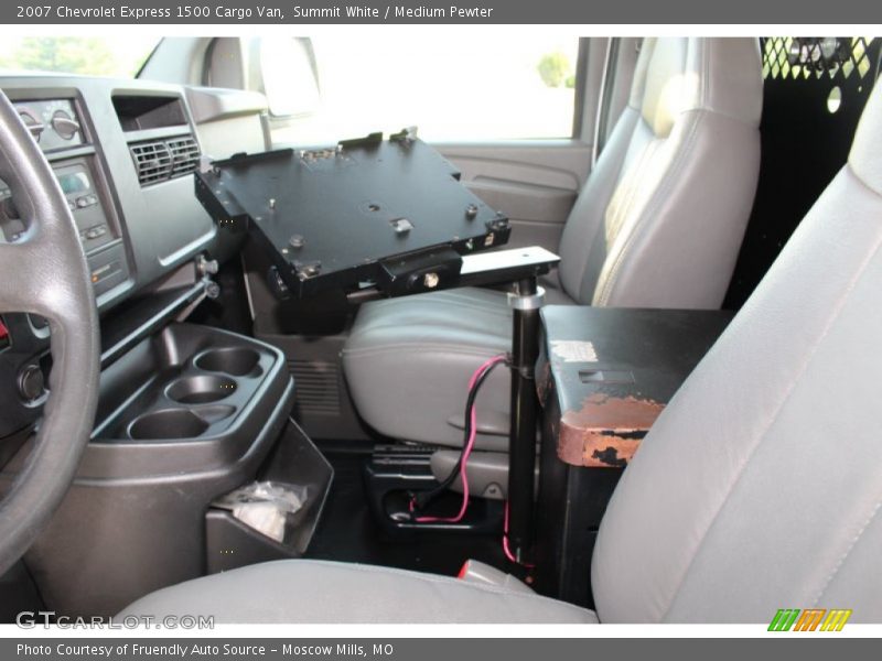 Summit White / Medium Pewter 2007 Chevrolet Express 1500 Cargo Van