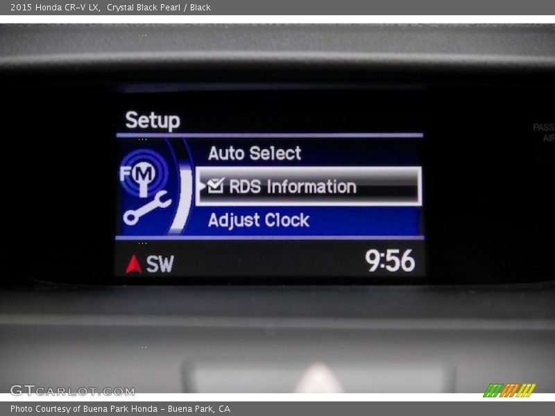 Crystal Black Pearl / Black 2015 Honda CR-V LX