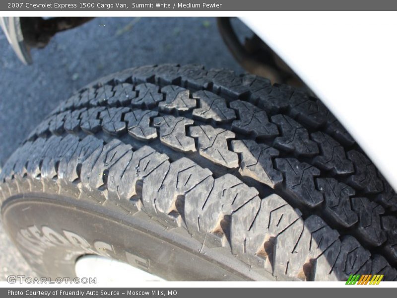Summit White / Medium Pewter 2007 Chevrolet Express 1500 Cargo Van