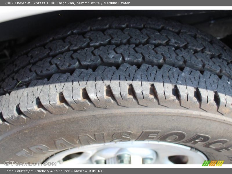 Summit White / Medium Pewter 2007 Chevrolet Express 1500 Cargo Van