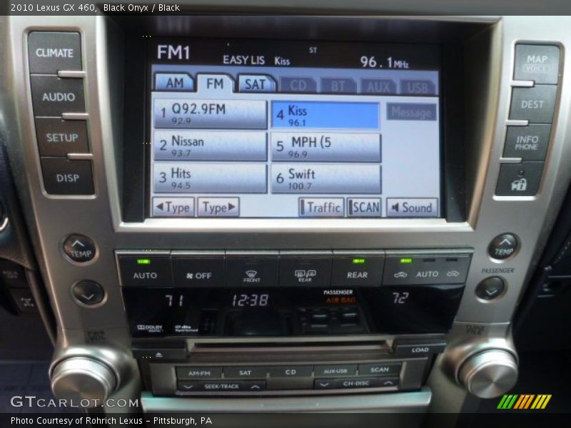 Black Onyx / Black 2010 Lexus GX 460