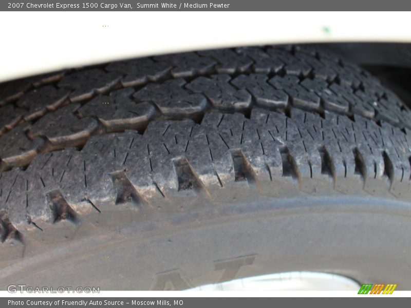 Summit White / Medium Pewter 2007 Chevrolet Express 1500 Cargo Van