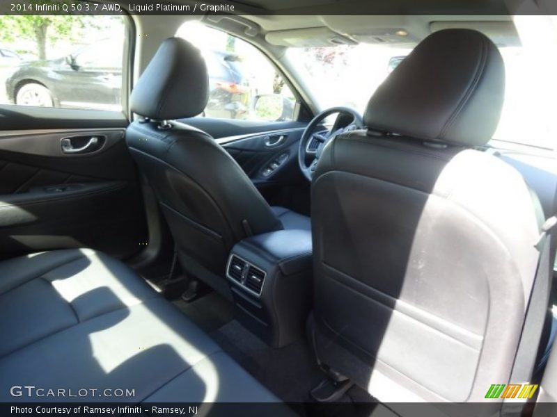 Liquid Platinum / Graphite 2014 Infiniti Q 50 3.7 AWD