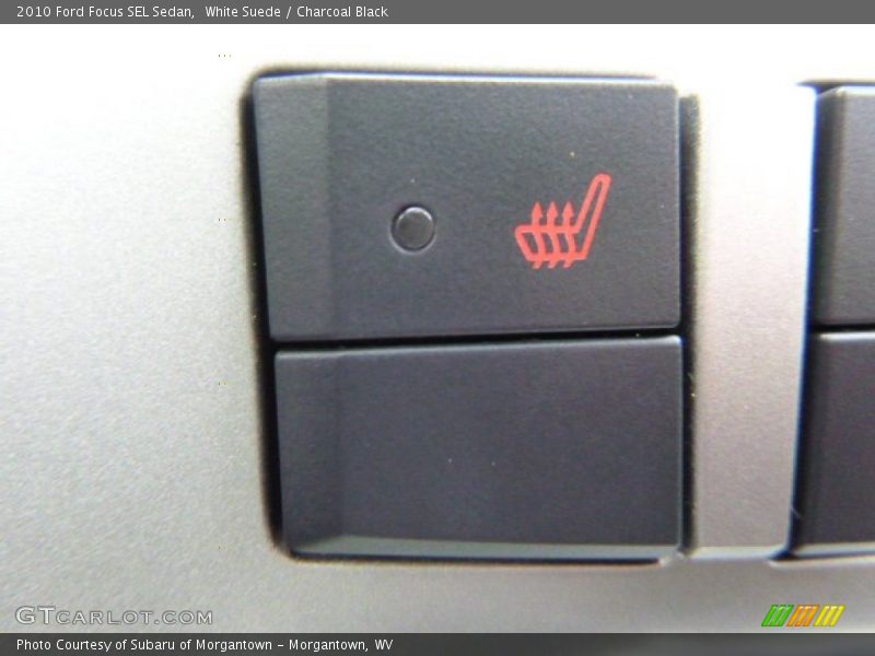 White Suede / Charcoal Black 2010 Ford Focus SEL Sedan