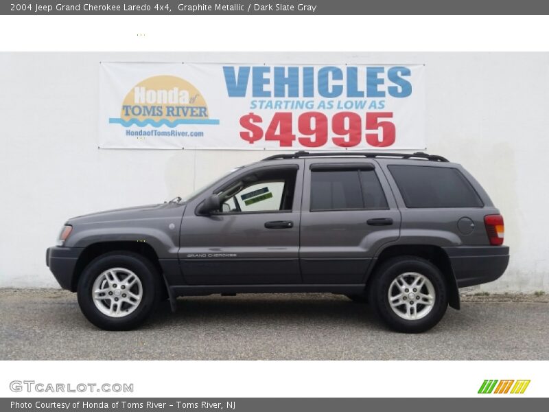 Graphite Metallic / Dark Slate Gray 2004 Jeep Grand Cherokee Laredo 4x4