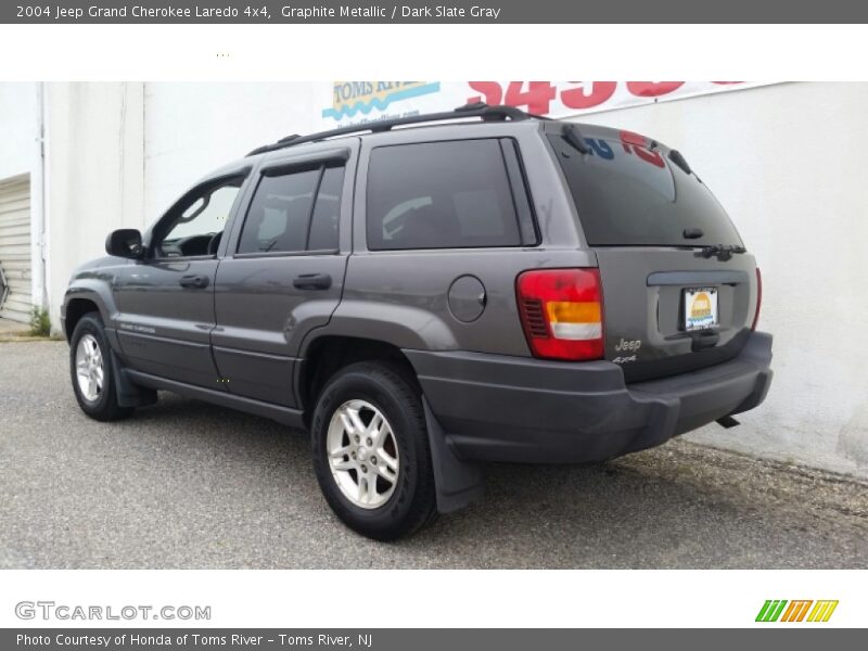 Graphite Metallic / Dark Slate Gray 2004 Jeep Grand Cherokee Laredo 4x4